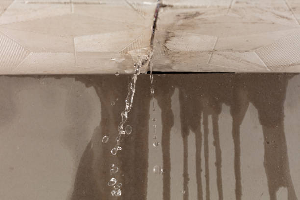Professional Flood Damage Cleanup technician working in Yorkville, IL